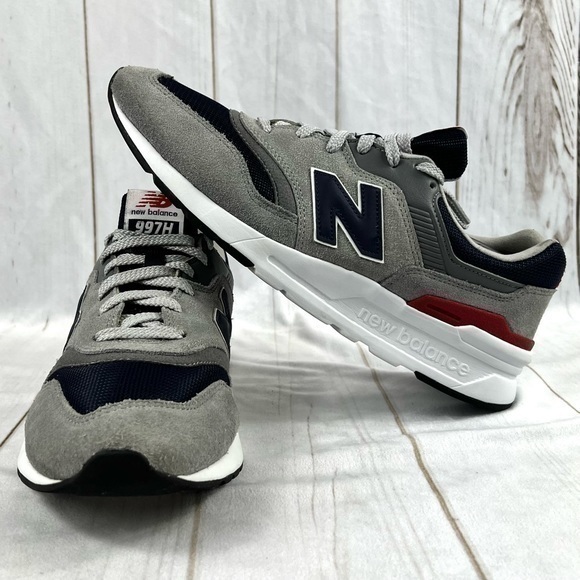 New Balance Other - CM997HCJ New Balance Grey Navy Low Casual Athletic Shoes